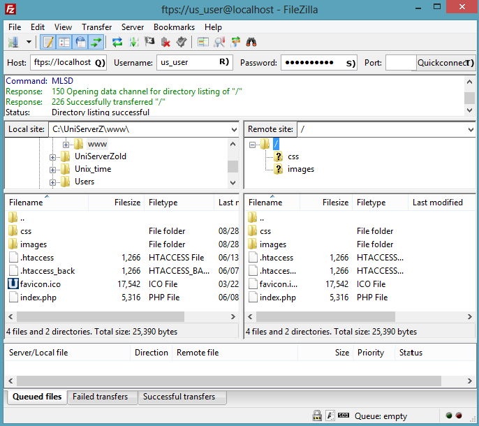 FileZilla Client